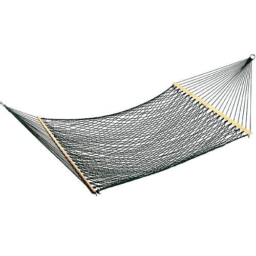 Outback Polycord Rope Hammock Green