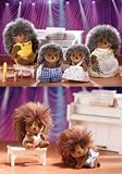 Calico Critters Pickleweeds Hedgehog Family Twins 6 Figures Set