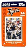 Topps MLB Baseball Cards 2008 Detroit Tigers 14 Card Team Set