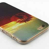 iPhone 6S Case,LUOLNH Fashion Style Colorful Painted the sun Pattern Clear TPU Silicone Gel Back Cover Skin Soft Case for iPhone 6S£¨4.7 Inch£© from LUOLNH