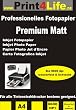50 feuilles Papier Photo Premium 200g MAT A4 recto; � 9600 DPI