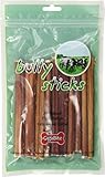 Best Pet Supplies Value Pack Free Range Plain Odor Free Bully Treat Sticks, 6-Inch, 10-Pack