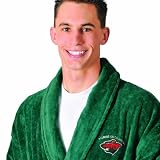 NHL Minnesota Wild Cotton Robe (Green, One Size)