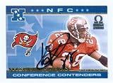Warrick Dunn Autographed/Hand Signed football card (Tampa Bay Buccaneers) 2000 Pacific Football Card
