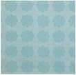 Durable Woven Jacquard 100% Cotton Blue and White Snowflake Tablecloth 54x90 Inches