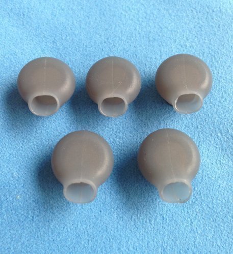 5pcs New Large Size (L) Earbuds for Plantronics Backbeat 906 903 903+ Back Beat Stereo Wireless Bluetooth Headset Ear Gel Bud Tip Gels Buds Tips Eargel Earbud Eartip Eargels Eartips Replacement Part Parts