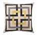 Trina Turk Down-Filled Shanghai Links Pillow, Gray