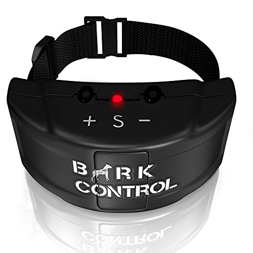 Bark Control Pro - Dog Bark Collar - The Quick and Effective Small and Large Breed Shock Collar - Adjustable Sensitivity - Seven Levels of Feedback - Guaranteed