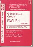 Standard English : general and credit : [Scottish Certificate of Education examination papers]. 1989-1990