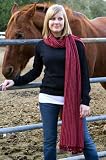 Beatriz Baby Alpaca Crochet Scarf