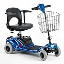 Wizard 2 Folding Mobility Scooter Silver -Self Assembly