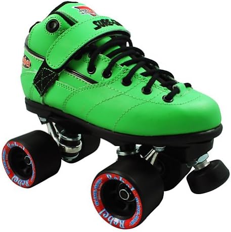 Sure Grip International Rebel Green Speed Roller Skates 12.0