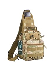 Sports: G4Free Outdoor Tactical Backpack,Military Sport Pack Shoulder Backpack for Camping, Hiking, Trekking,Rover Sling Pack Chest Pack(CP Camouflage) - G4Graden