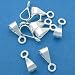 10 St. Silver Slider Bail Large Perpendicular Ring 12mm