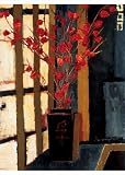 Japanese Lanterns by Liz Jardine poster print,30 in. x 42 in.