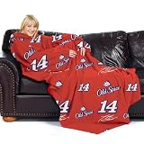 Tony Stewart Nascar Adult Comfy Fleece Throw