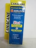 Lanacane Maximum Strength Anti-Itch Cream, 1 oz (Pack of 2)