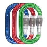 DMM Ultra Oval Screw Gate 3 Color Pack (Fall 2012)