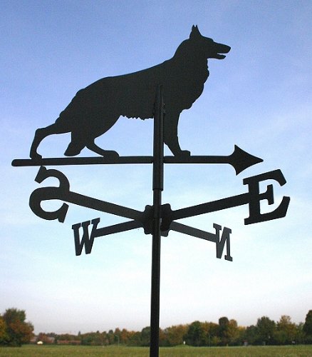 Wetterhahn Wetterfahne Hund klein