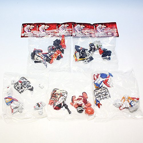 Mobile Suit Gundam Gashapon warrior DASH01 dash robot anime goods Gacha Bandai (all five Furukonpu set)