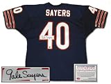 Gale Sayers Autographed Authentic Style Navy Jersey