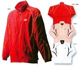 YONEX（ヨネックス）　Uni ウィンドウォーマーシャツ 70006　タンゴレッド　Sの画像