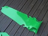 Enlarge toy image: Kids Summer Sand/Winter Snow Rolla Sledge n Slide... In a Coffin Tailed Style, suggested age range 5-10yrs - school time children learning and fun