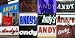 ANDY Coffee Mug / Cup - using photos of real name signs - personalized