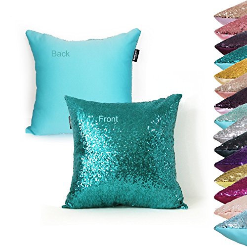 Amazlinen(tm) decorative glitzy sequin & comfy sati…