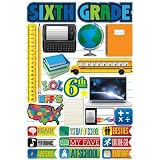 Making The Grade Sixth Grade Stickers