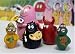 Plastoy UC80403 - Barbapapa Figuren Set 1 (Barbapapa, Barbabravo, Barbouille, Barbalala, Barbotine)