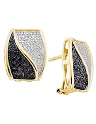 1.0CTW DIAMOND FASHION EARRING