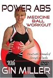 DVD : Power Abs Medicine Ball Workout with Gin Miller