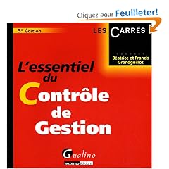 L'essentiel du contr�le de gestion