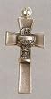Small Crucifix - First Communion - Pendant - 1in. Height - IMPORTED FROM ITALY
