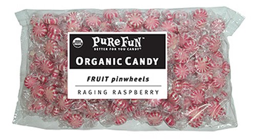 Pure Fun Certified Organic Bulk Raging Raspberry Fruit Pinwheels, 48-Ounce Unit