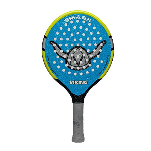 Viking Smash Jr. Platform Tennis Paddle-Black/Gray/Green