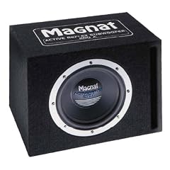 Magnat Active Reflex 200A 200 mm Bassreflex-Subwoofer (200 Watt) schwarz