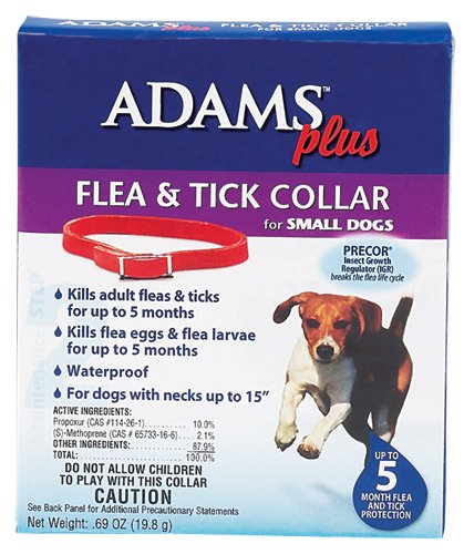 Adams Plus Flea & Tick Collar for Small Dogs - 5 Month