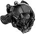 Men's Vintage Gothic Biker Dragon Claws Alien Skull Stainless Steel Ring Black Size 12