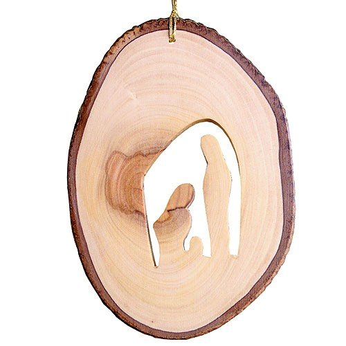 Christbaumschmuck Astscheiben-Anhänger