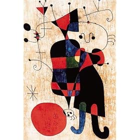 Leute und Hund art print 60x48 cm by Joan Miro