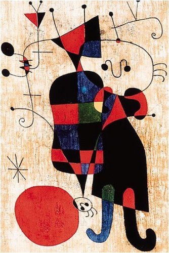 Cover image : Leute und Hund art print 60x48cm by Joan Miro