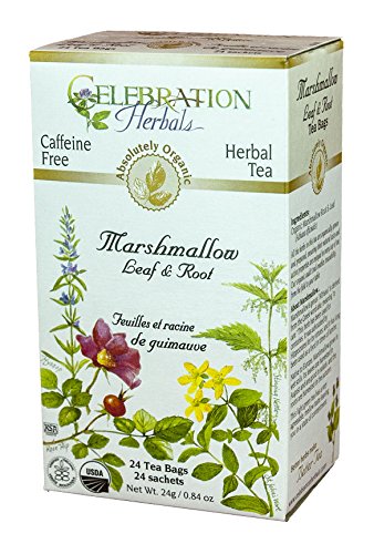 Marshmallow Leaf and Root Tea by Celebration Herbals - 24 tea bag