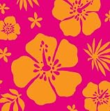 Beverage Napkin 2 Ply Paradise Floral - Pink - 192 Count