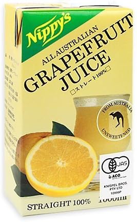 Organic JAS drink organic grapefruit juice straight 100% Nippizu 1000ml_