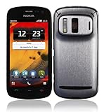 Skinomi TechSkin - Nokia 808 PureView Screen Protector Ultra Clear Shield + Brushed Steel Full Body Protective Skin + Lifetime Warranty Skinomi TechSkin - Nokia 808 PureView Screen Protector Ultra Clear Shield + Brushed Steel Full Body Protective Skin + Lifetime Warranty