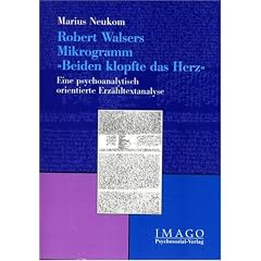 Robert Walsers Mikrogramm 'Beiden klopfte das Herz'