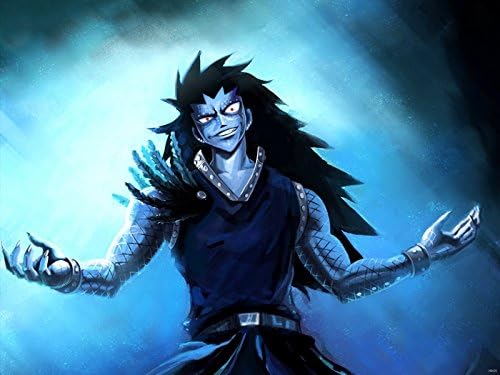 DV6425 Gajeel Redfox Fairy Tail Awesome Beautiful Anime Manga Art 32x24 Print Poster