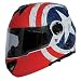 TORC T27B Full Face Modular Helmet with Blinc Bluetooth (Rebel Star Medium) RS.34999.00
